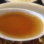 台湾料理 百味鮮 - 2014.10.28  台湾ラーメンのスープ☆