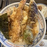 生そばと、天丼。 楽雲 西浦店 - 