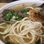 頭壱號 - 麺の表情など。