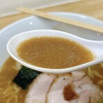 らーめん つるぎ - 酒粕らーめん しょうゆ、スープリフト！