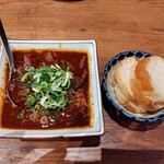 大衆酒場また会いにゆきます。 - 牛すじ煮　八丁味噌トマト出汁