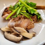 ポチの家 - 鶏もも塩麹焼き 里芋すり流し