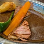 デリー - ラム肉アップ