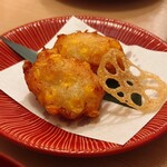 こきゅう - とうもろこしのつまみ揚げ