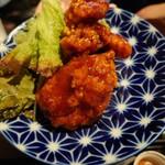 馬刺し もつ鍋 焔田 - カラカラ唐揚げ　