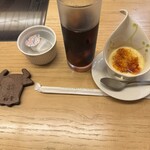 すき焼き 牛しゃぶ 松重 - デザート　コーヒー　プリン
