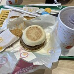 マクドナルド - 料理写真:ソーセージエッグマフィンセット