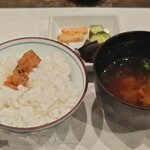 京料理 先斗町 富美家 - 御飯・香物・留椀