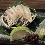 浅草貝鮮居酒屋 風天 - アワビのお刺身