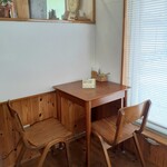 るぅた - ２人がけテーブル席