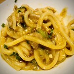 カレー饂飩たちばな - 出汁醤油を入れると和風感アップでコレもイイ