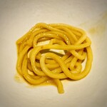 カレー饂飩たちばな - 想定外の細うどんはコシしっかりで喉越し良好