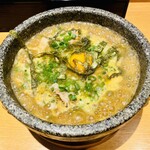 カレー饂飩たちばな - オーダーから10分弱で提供、グツグツの熱熱で期待値が上がる。