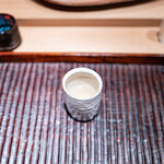 ぬま田 - 先付け |  黒鮑スープ