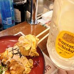 タコとハイボール - 「超炭酸角ハイボール」＆ ふわ玉明太マヨ