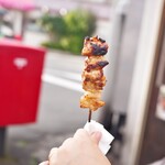 さいたまや - 料理写真:ももにんにく串
