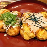 タコとハイボール - 「2色愛盛り(九条ねぎマヨ＆ふわ玉明太マヨ)」