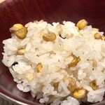 銀座 炎 田むら - 炊き込みご飯は美味しくておかわりしちゃいました。