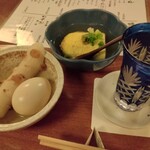 たちのみ 睦月 - 春鹿、だし巻き、おでん(ちくわ･たまご)