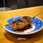 焼鳥 とり藤 - ねぎま 290円