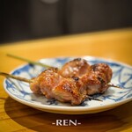 焼鳥 とり藤 - あか @640円