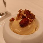 メゾン ポール・ボキューズ - 別皿のコニャックアイスクリーム