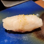 すし 碧海 - ソデイカ昆布締め