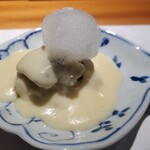 すし 碧海 - 夜光貝(下にシャリ有り)