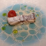 すし 碧海 - 沖縄大太刀魚の酒蒸し