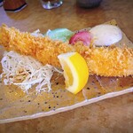 七乃花 - 特大海老フライ