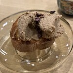 花見川 大富 - レバーパテとクリームチーズ