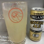 東京ギョーザスタンド ウーロン - オーガニックジンジャーエール