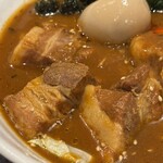 西屯田通りスープカレー本舗 - 角煮たっぷり