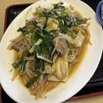 桃山食堂 - レバニラ旨し