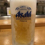 光寿司 - 生ビール