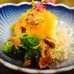 心芽 - 牛ローススジぽん酢