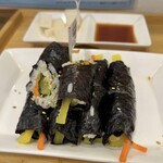 麻薬キンパ×カマロチキン - 料理写真:麻薬キンパ(アップ)♪