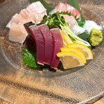 KAMINARI 野毛店 - 刺身盛り合わせ