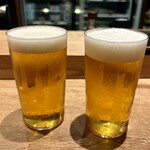 鮨と肴 鵙 - 生ビール・マルエフ