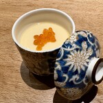 鮨と肴 鵙 - イトヨリダイの入った 茶碗蒸し