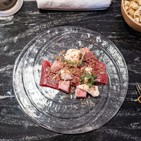 C:GRILL - 和牛肉節 × 本マグロ 神戸弓削牧場力マンベールチーズ 