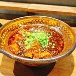 日本酒と肴 みや川 - 麻婆豆腐