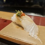 たから寿司 - ヒラメ