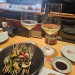 たから寿司 - 白ワイン達　銘柄は忘れました(*T^T)