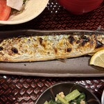 和み酒 仁 - 秋刀魚の塩焼き