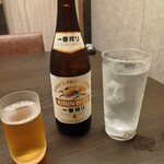 瀬戸内味覚処 芸州 本店 - キリン一番搾り瓶ビール