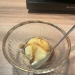 しゃぶしゃぶ すきやき 雅庵 - 黒蜜きなこバニラアイスプレゼント