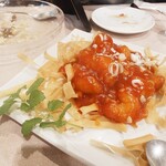 広東家庭料理おかむら - 定番大海老のチリソース