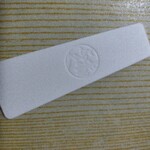 赤福 - 紙のさじに変わってる…