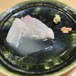 Ecru 117 - クエ/醤油麹/昆布茶/昆布/山葵